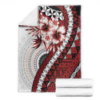 Bula Fiji Blanket White Kaivity Masi Tapa LT7 - Polynesian Pride