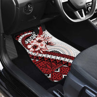 Bula Fiji Car Mats White Kaivity Masi Tapa