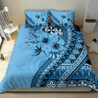 Bula Fiji Bedding Set Turquoise Kaivity Masi Tapa