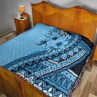 Bula Fiji Quilt Turquoise Kaivity Masi Tapa