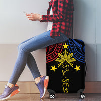 Philippines Heritage Luggage Cover Baybayin Philipinas Sun LT7 - Polynesian Pride