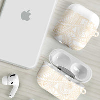 Samoa Lotu Tamaiti Ivory AirPods Case Teuila Tatau LT7 - Polynesian Pride