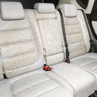 Samoa Lotu Tamaiti Ivory Back Car Seat Cover Teuila Tatau - Polynesian Pride