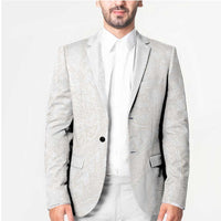 Samoa Lotu Tamaiti Ivory Blazer Teuila Tatau - Polynesian Pride