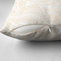 Samoa Lotu Tamaiti Ivory Pillow Cover Teuila Tatau - Polynesian Pride