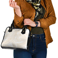 Samoa Lotu Tamaiti Ivory Shoulder Handbag Teuila Tatau - Polynesian Pride