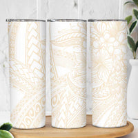 Samoa Lotu Tamaiti Ivory Skinny Tumbler Teuila Tatau - Polynesian Pride