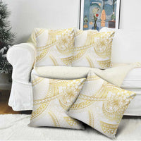Samoa Lotu Tamaiti Gold Pillow Cover Teuila Tatau LT7 - Polynesian Pride
