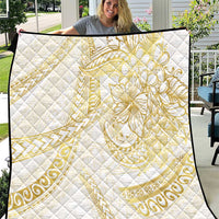 Samoa Lotu Tamaiti Gold Quilt Teuila Tatau - Polynesian Pride