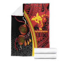 Papua New Guinea Independence Blanket PNG Bagi and Lime Pot LT7 - Polynesian Pride