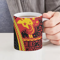 Papua New Guinea Independence Ceramic Mug PNG Bagi and Lime Pot LT7 - Polynesian Pride