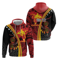 Papua New Guinea Independence Personalised Hoodie PNG Bagi and Lime Pot LT7 - Polynesian Pride