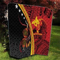 Papua New Guinea Independence Quilt PNG Bagi and Lime Pot LT7 - Polynesian Pride