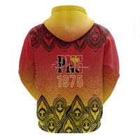 Papua New Guinea 1975 To The Future Personalised Hoodie Sepik Masks LT7 - Polynesian Pride