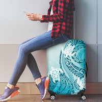 Polynesia Turtle Luggage Cover Watercolor Abstract Style LT7 - Polynesian Pride