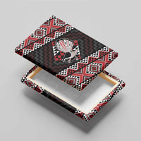 Taniko Aotearoa Canvas Wall Art Poutama Mix Piwakawaka LT7 - Polynesian Pride