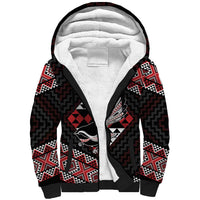 Taniko Aotearoa Sherpa Hoodie Poutama Mix Piwakawaka