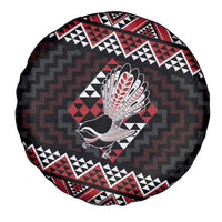 Taniko Aotearoa Spare Tire Cover Poutama Mix Piwakawaka