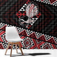 Taniko Aotearoa Window Curtain Poutama Mix Piwakawaka