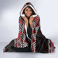Taniko Aotearoa Hooded Blanket Poutama Mix Piwakawaka - Ver02