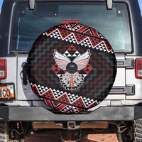 Taniko Aotearoa Spare Tire Cover Poutama Mix Piwakawaka - Ver02