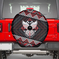 Taniko Aotearoa Spare Tire Cover Poutama Mix Piwakawaka - Ver02