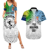 personalised-malampa-fiji-day-couples-matching-summer-maxi-dress-and-hawaiian-shirt-gradient-style