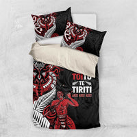 Aotearoa Toitu Te Tiriti Bedding Set Whakairo Wheku