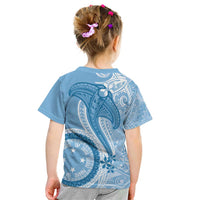 Micronesia FSM Kid T Shirt Shark and Manta Classic Style