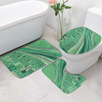 Pasifika Women's Day - Samoa Siapo Malu Tattoo Inspired Bathroom Set Jade