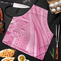 Pasifika Women's Day - Samoa Siapo Malu Tattoo Inspired Apron Pink