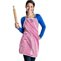 Pasifika Women's Day - Samoa Siapo Malu Tattoo Inspired Apron Pink