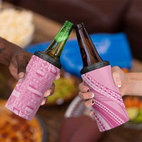 Pasifika Women's Day - Samoa Siapo Malu Tattoo Inspired 4 in 1 Can Cooler Tumbler Pink