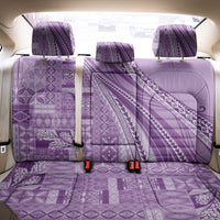 Pasifika Women's Day - Samoa Siapo Malu Tattoo Inspired Back Car Seat Cover Lavender