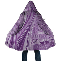 Pasifika Women's Day - Samoa Siapo Malu Tattoo Inspired Cloak Lavender