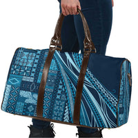 Pasifika Women's Day - Samoa Siapo Malu Tattoo Inspired Travel Bag Navy Blue LT7 - Polynesian Pride