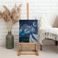 New Zealand Matariki Canvas Wall Art Starry Night Style