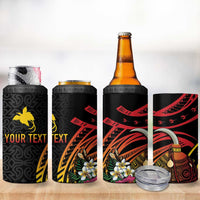 Personalized Milne Bay 4 in 1 Can Cooler Tumbler PNG Lime Pot with Oro Tapa