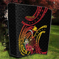 Personalized Milne Bay Quilt PNG Lime Pot with Oro Tapa