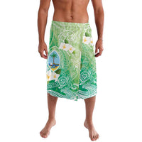 Hafa Adai Guam Chamorro Personalized Lavalava Summer Green Latte Stone with Guasali LT7 Summer Green - Polynesian Pride