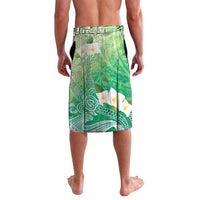 Hafa Adai Guam Chamorro Personalized Lavalava Summer Green Latte Stone with Guasali LT7 - Polynesian Pride