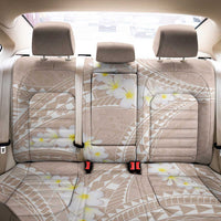 Polynesian Vintage Floral Back Car Seat Cover Beige Motifs LT7 - Polynesian Pride