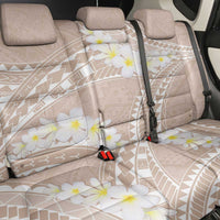 Polynesian Vintage Floral Back Car Seat Cover Beige Motifs LT7 - Polynesian Pride