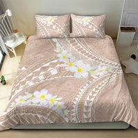 Polynesian Vintage Floral Bedding Set Beige Motifs - Polynesian Pride