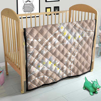 Polynesian Vintage Floral Quilt Beige Motifs - Polynesian Pride