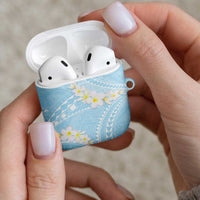 Polynesian Vintage Floral AirPods Case Azure Motifs - Polynesian Pride