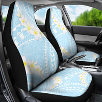 Polynesian Vintage Floral Car Seat Cover Azure Motifs LT7 - Polynesian Pride