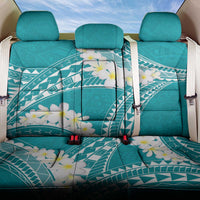 Polynesian Vintage Floral Back Car Seat Cover Teal Motifs LT7 One Size Teal - Polynesian Pride