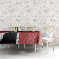 New Zealand Christmas Tablecloth Flora Map with Birds - Polynesian Pride