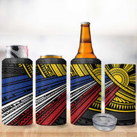 Philippines Sun 4 in 1 Can Cooler Tumbler Pasifika Tribal Style LT7 - Polynesian Pride